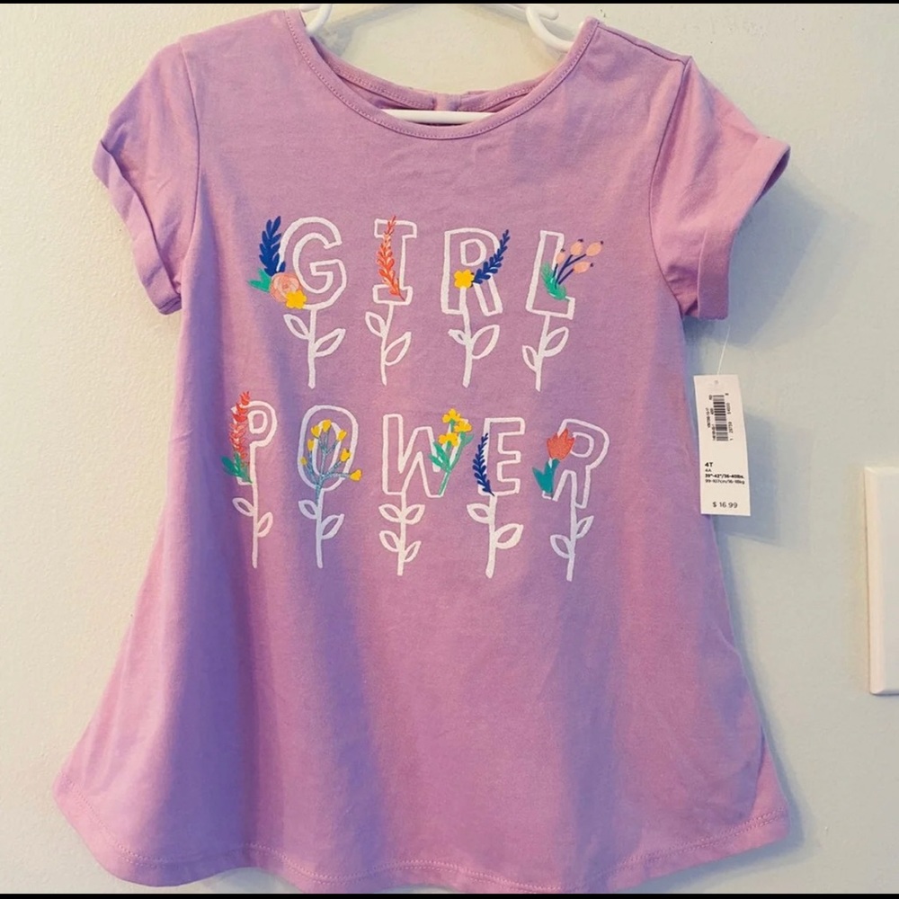 NWT Purple Bow Back Tee